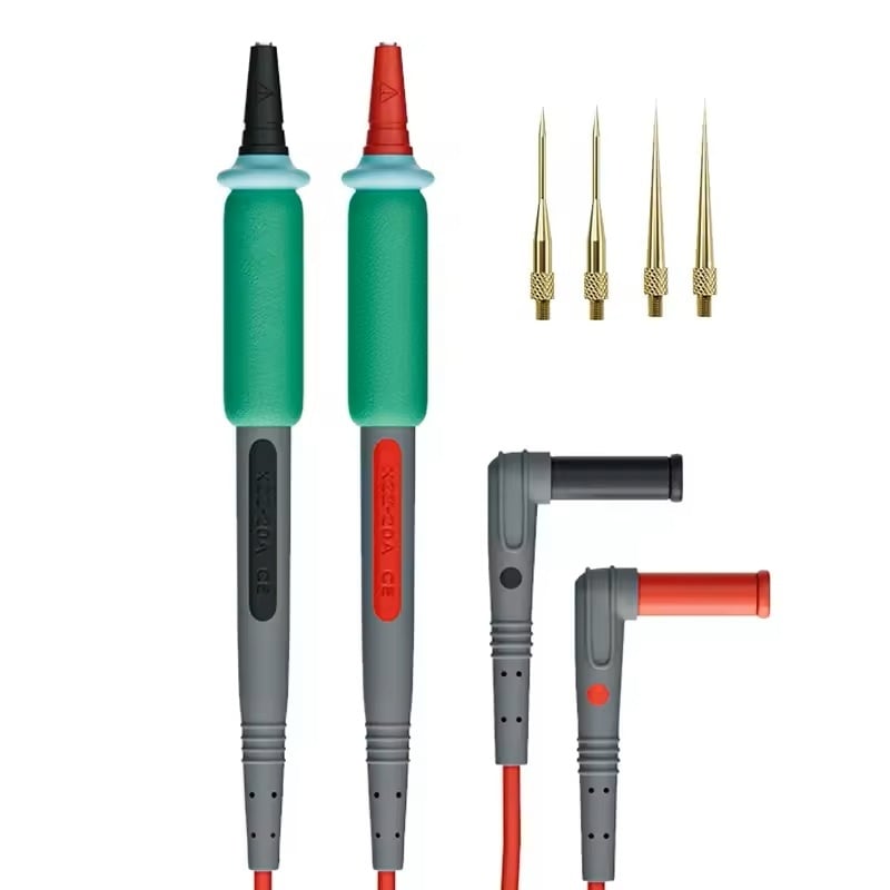 Set sonde multimetru cu varf de precizie interschimbabil de 0.1 mm 0.2 mm, P2 1000V 20A