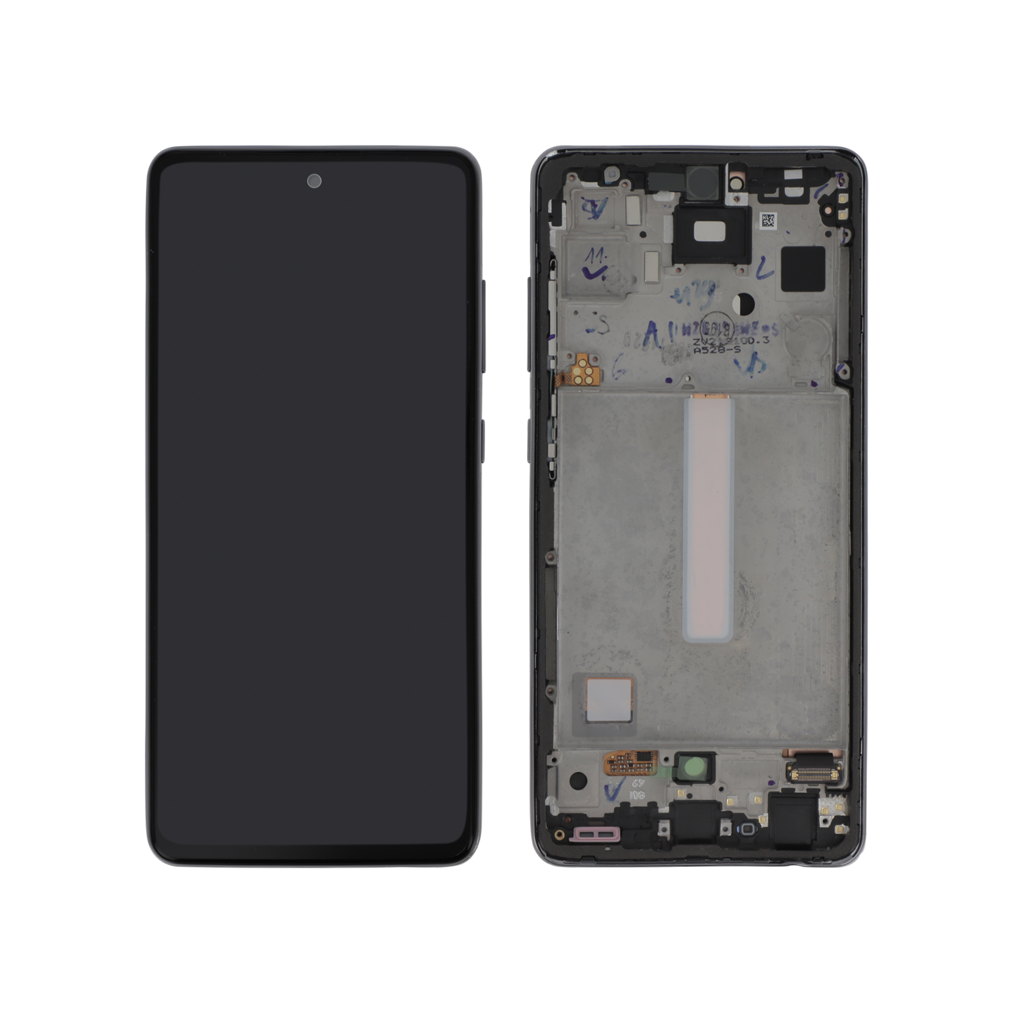 Display complet Samsung Galaxy A52s 5G (A528B) Negru Service Pack