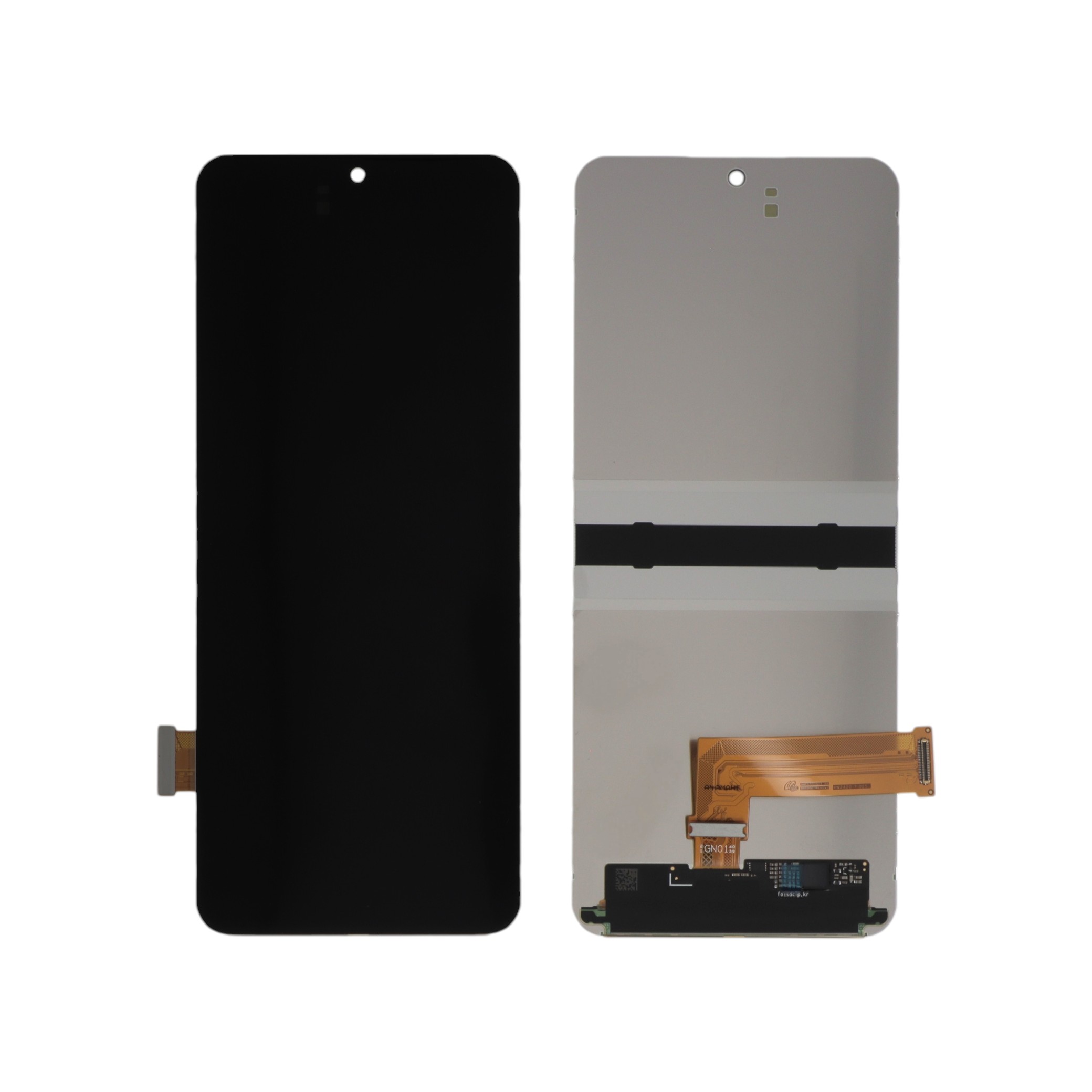 Display complet interior Samsung Galaxy Z Flip7 FE (F761B) Negru Service Pack