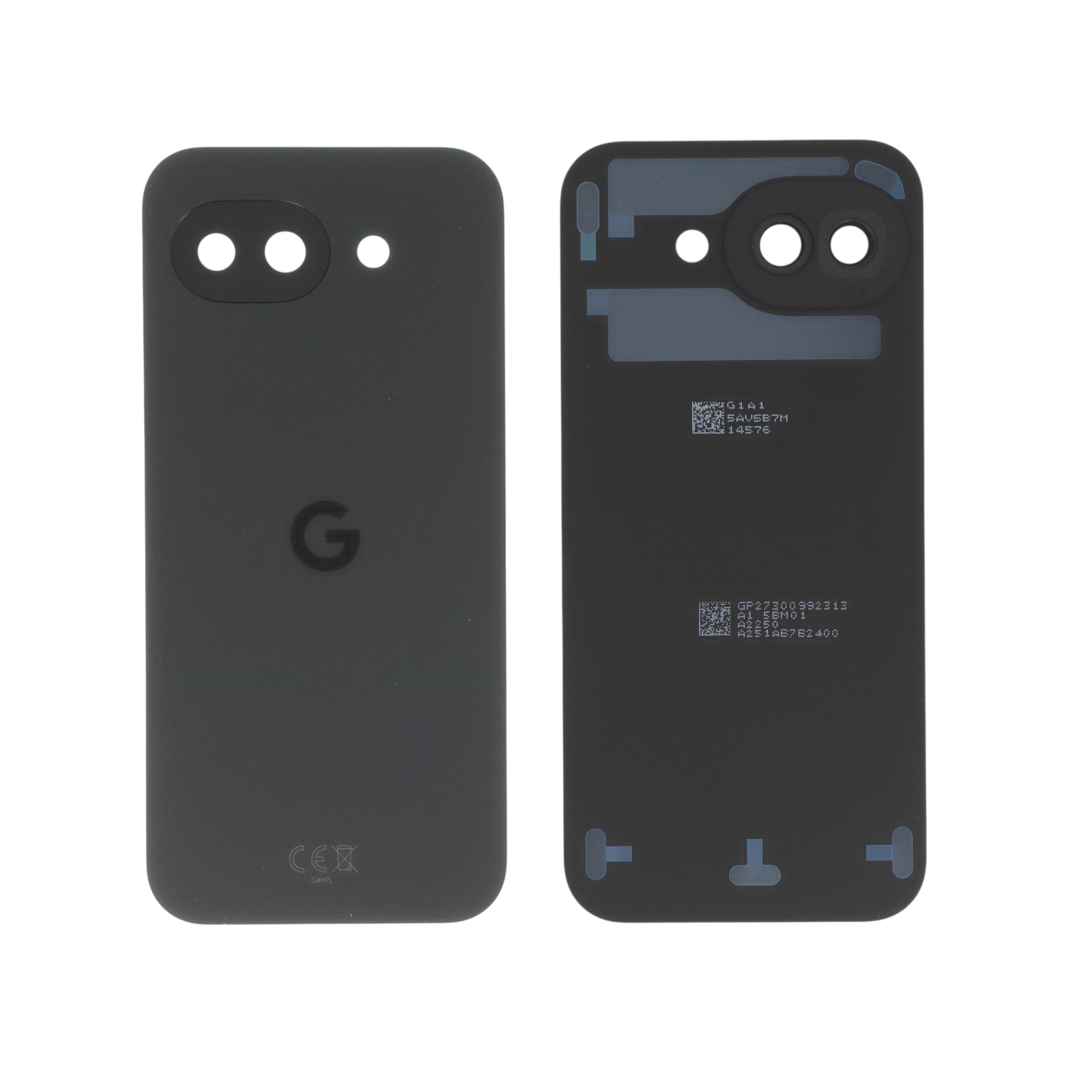 Capac spate Google Pixel 10a Black Volcanic Service Pack