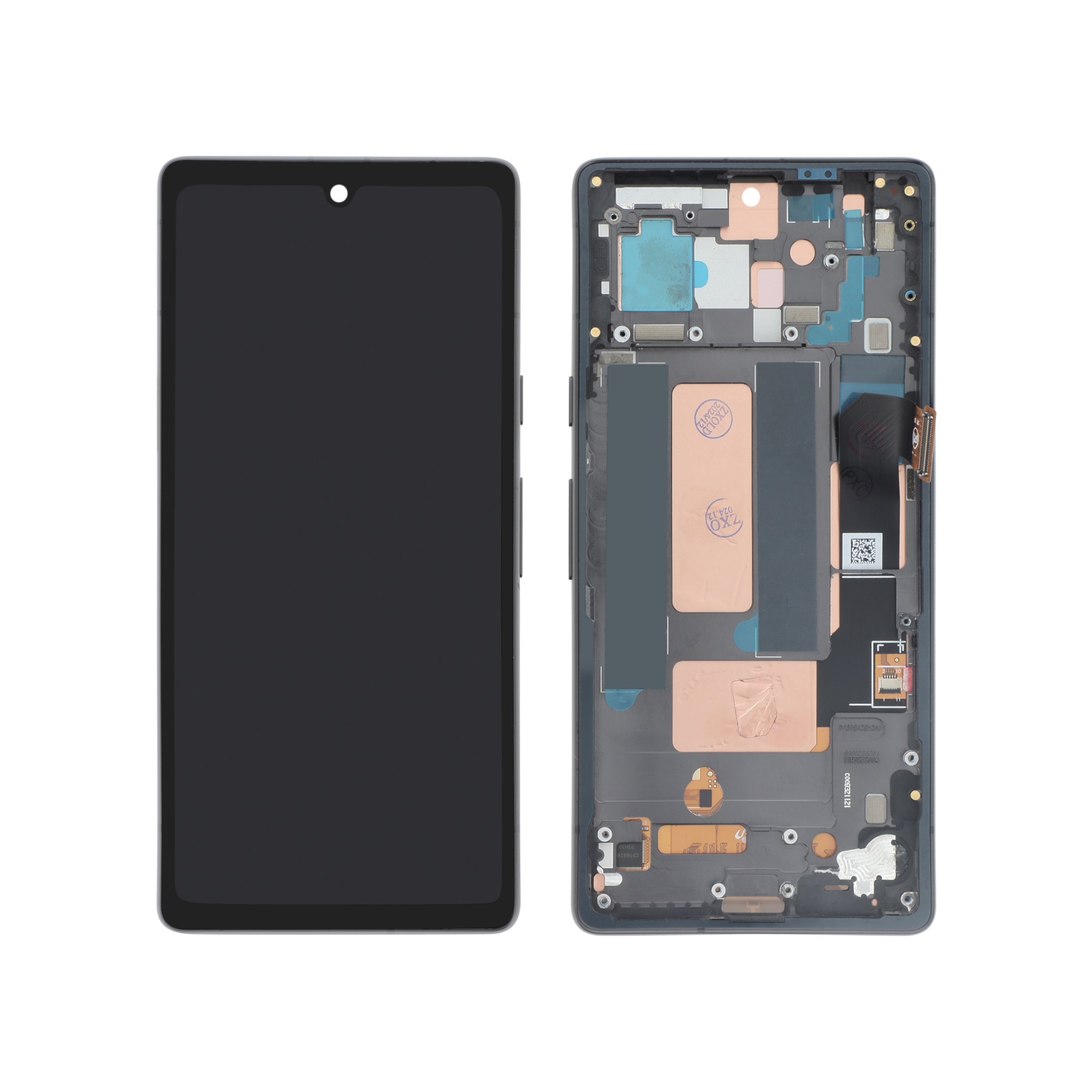 Display complet OLED cu ramă Google Pixel 7a Negru Compatibil
