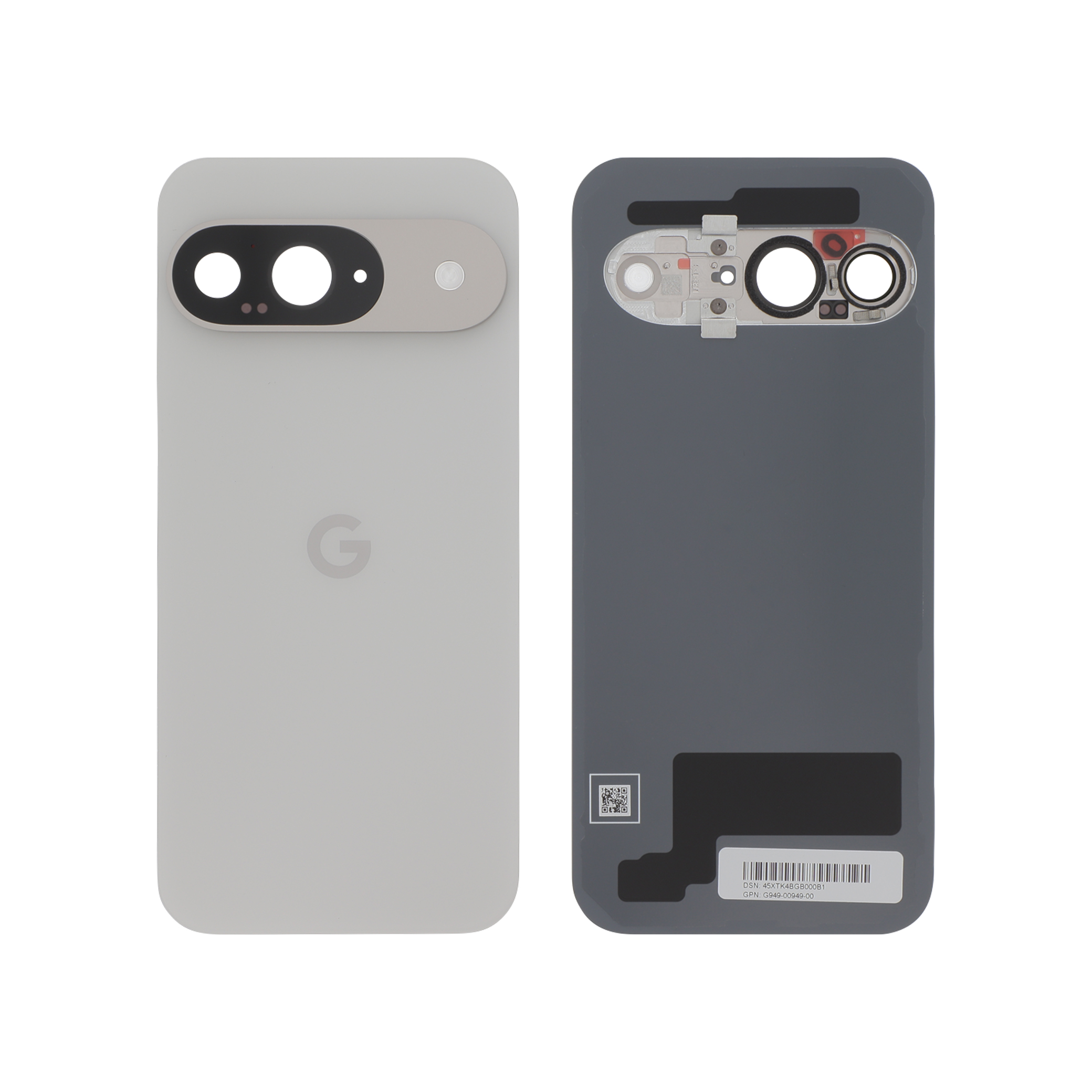 Sticlă capac spate Google Pixel 9 Porcelain Service Pack