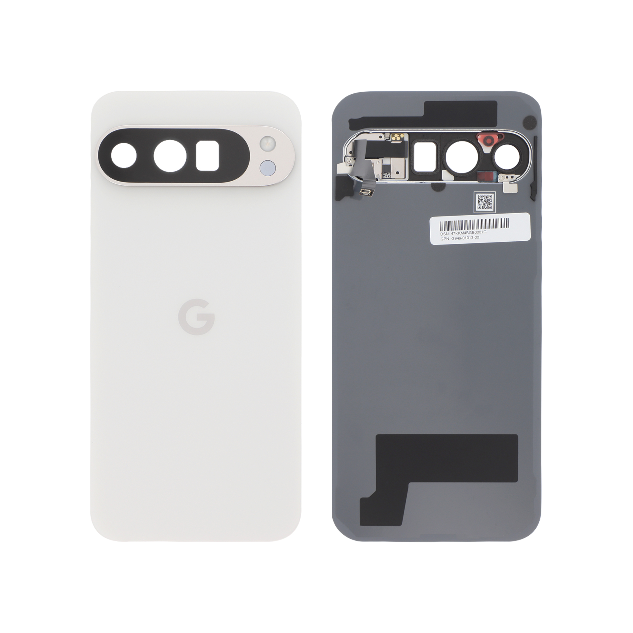 Sticlă capac spate Porcelain Google Pixel 9 Pro XL Service Pack