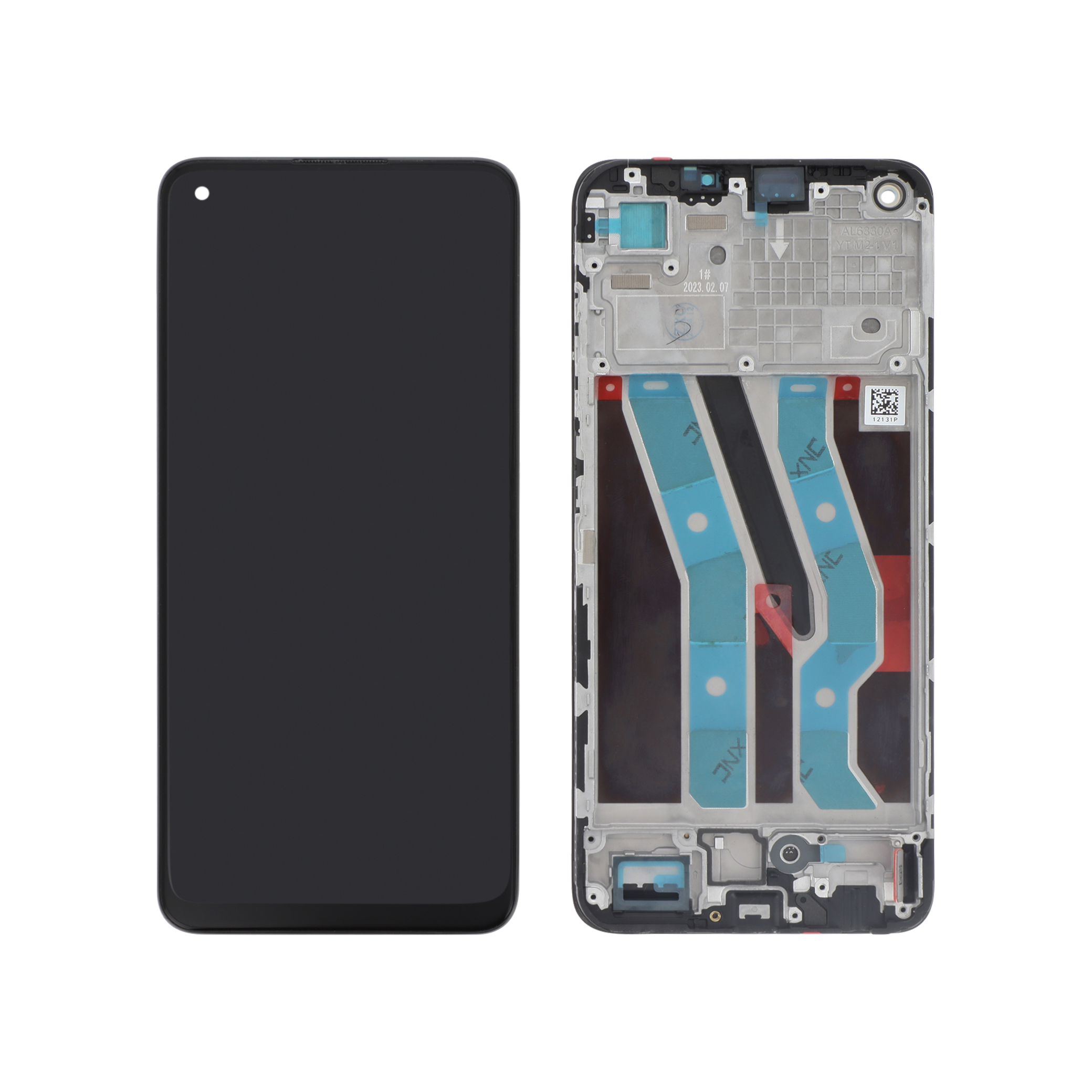 Display complet cu ramă Reconditionat Realme 10 4G Negru