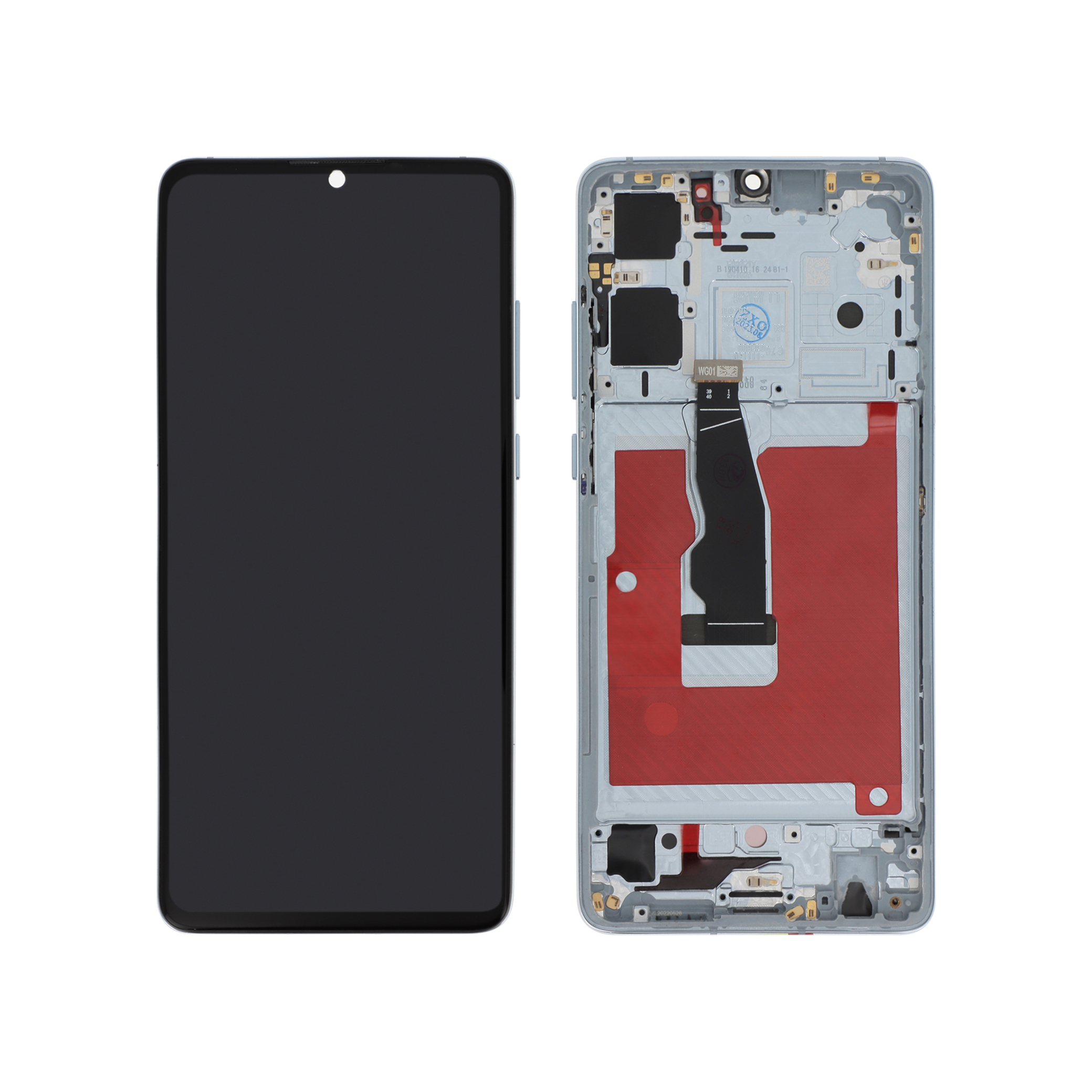 Display complet OLED cu ramă Huawei P30, Compatibil