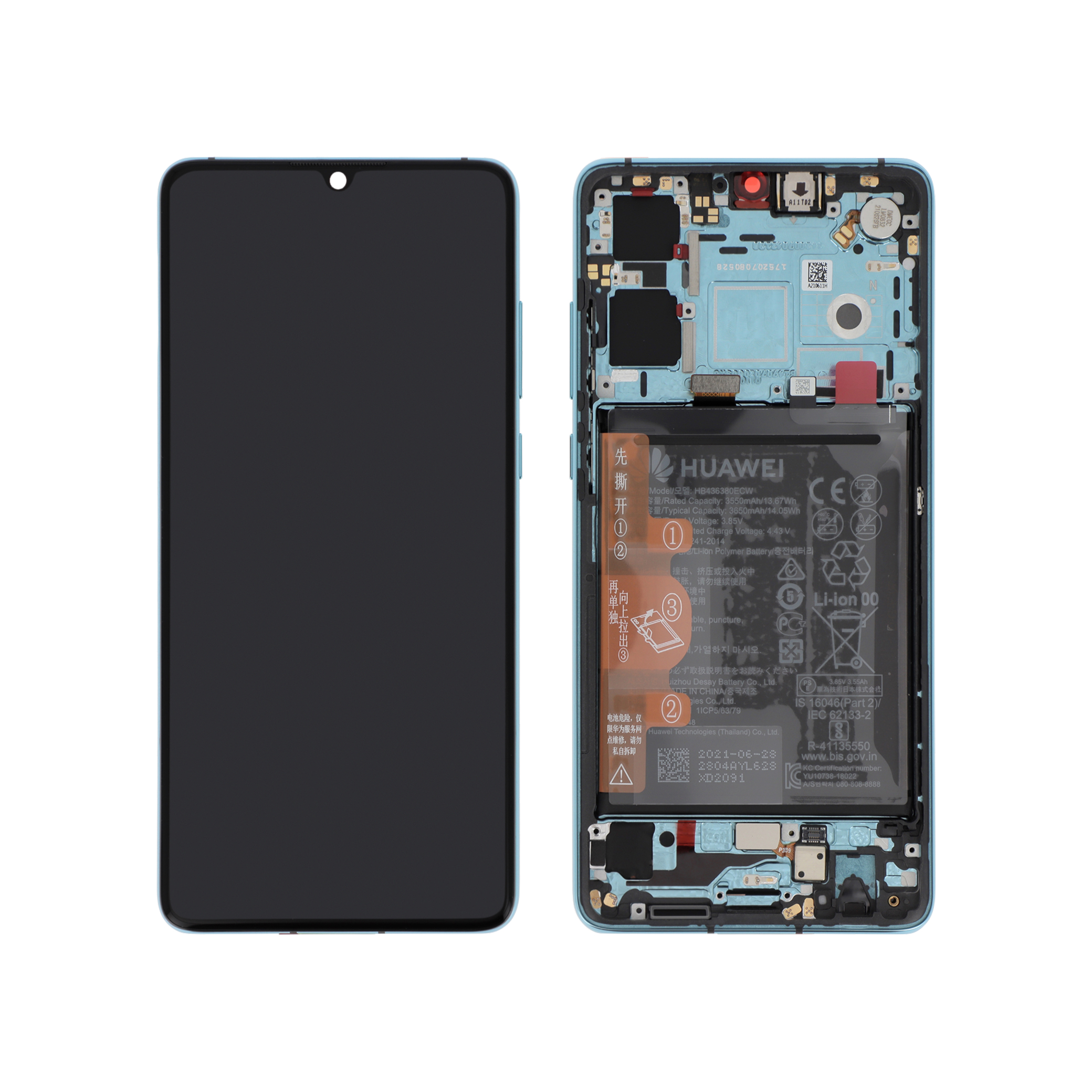 Display complet Huawei P30 Service Pack