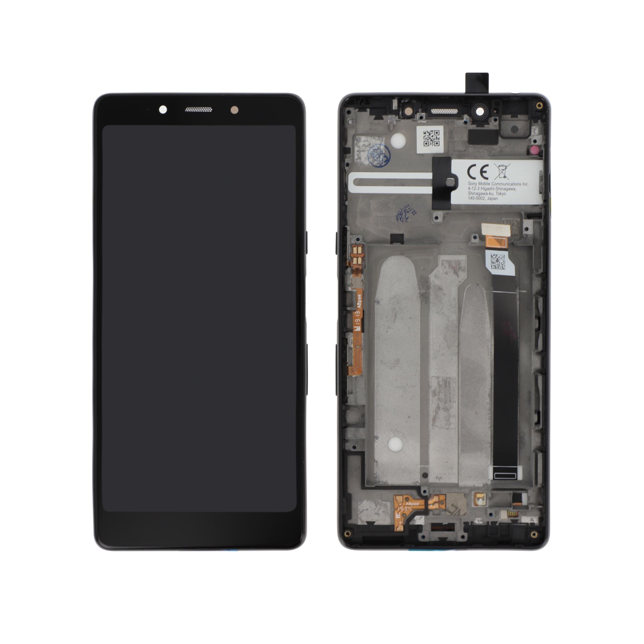 Display complet cu ramă Sony Xperia L3 I4312 Negru Compatibil