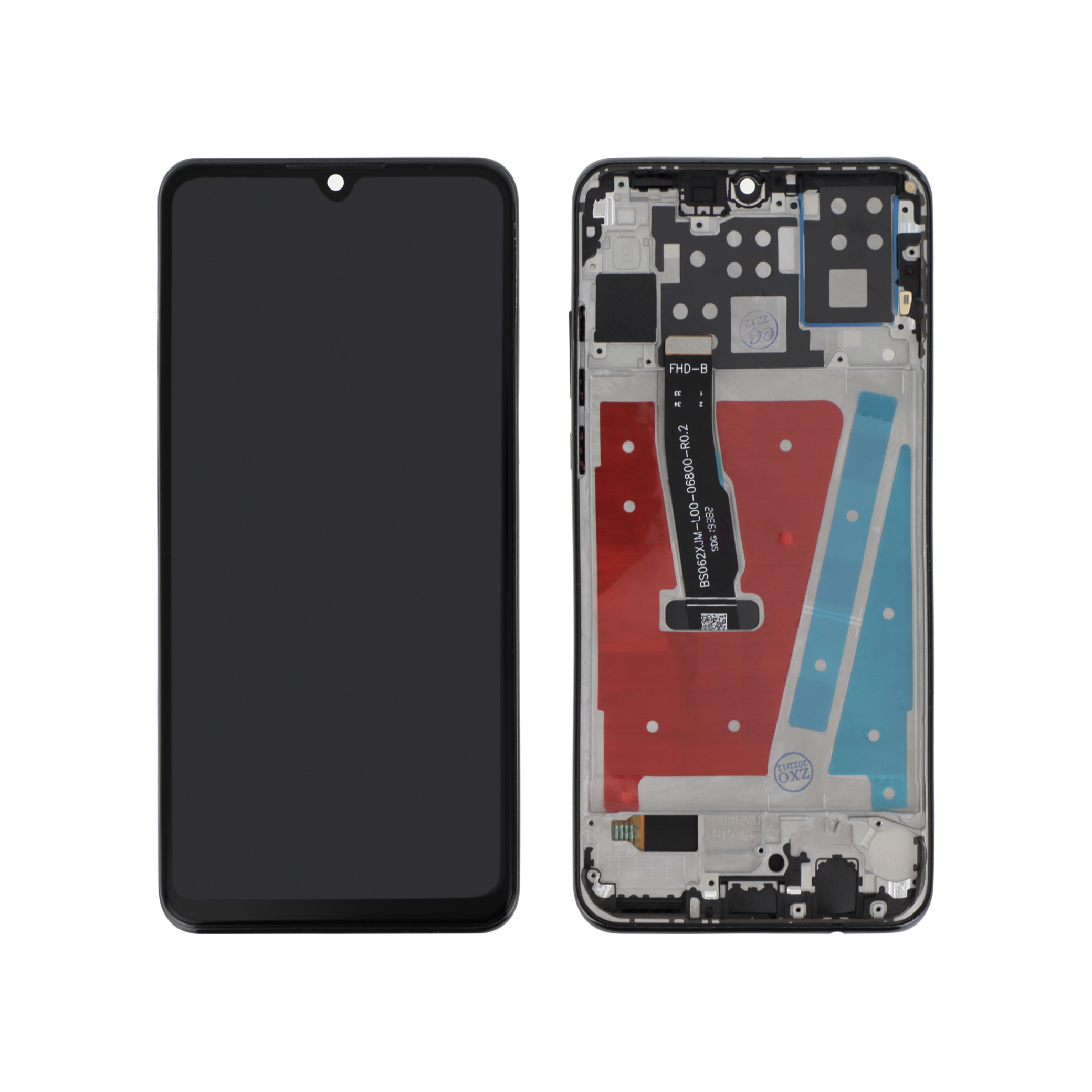 Display Huawei P30 Lite (48MP) Black cu ramă Reconditionat