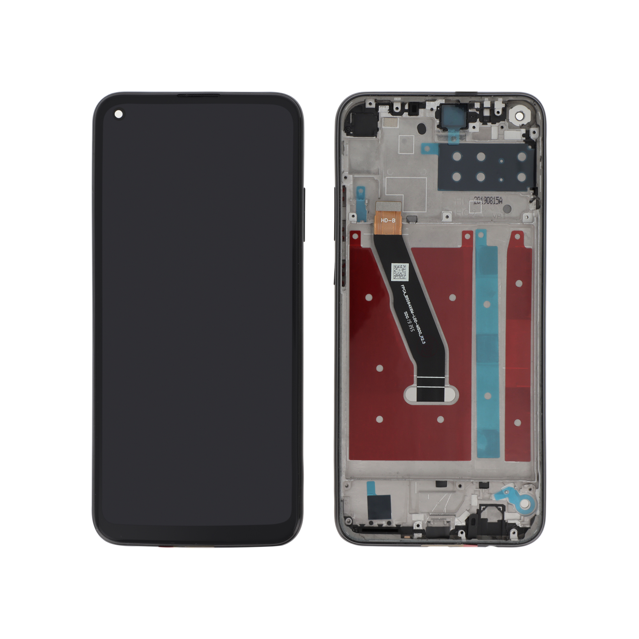 Display Huawei P40 Lite E Negru cu ramă Compatibil