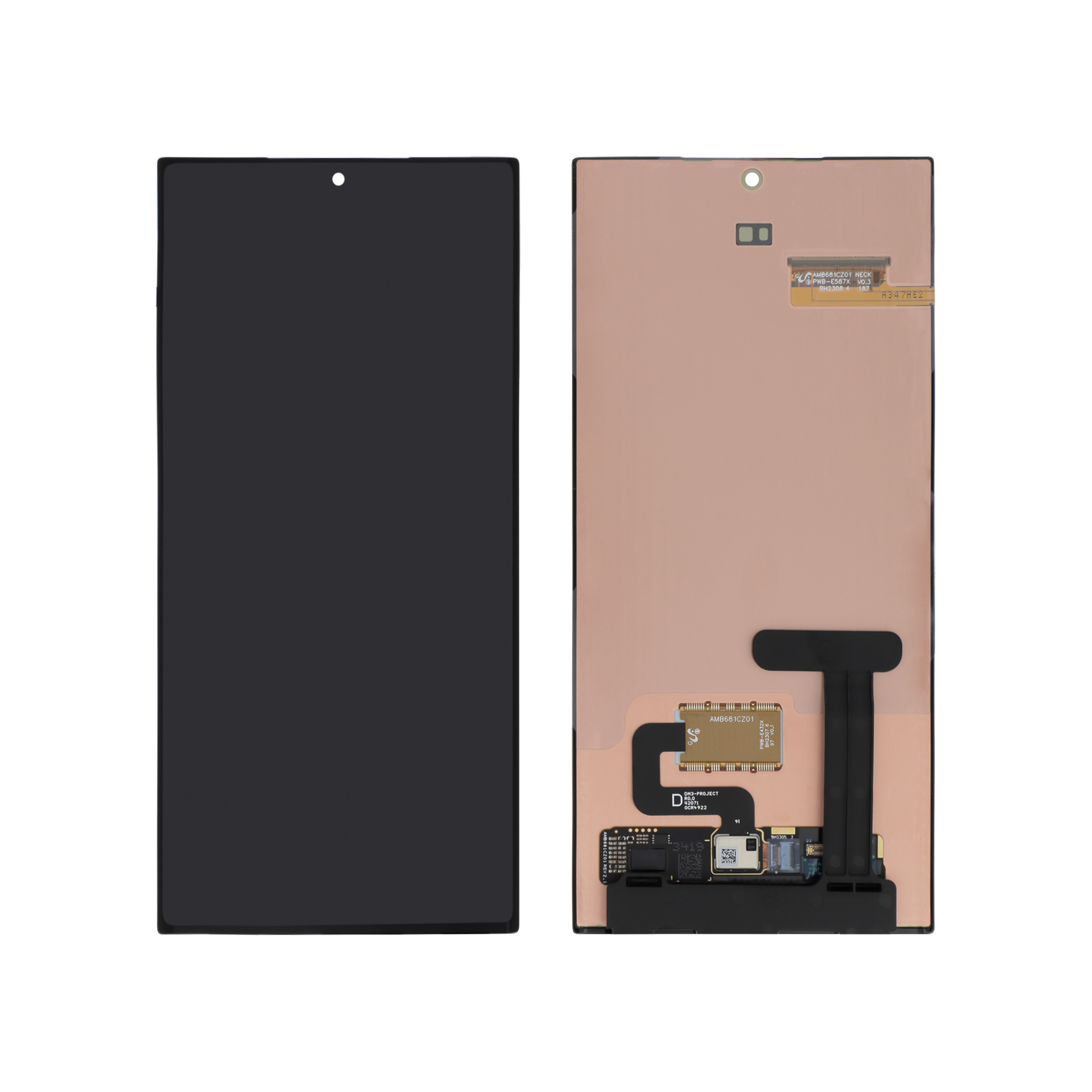Display complet Samsung Galaxy S23 Ultra S918B fara rama Service Pack