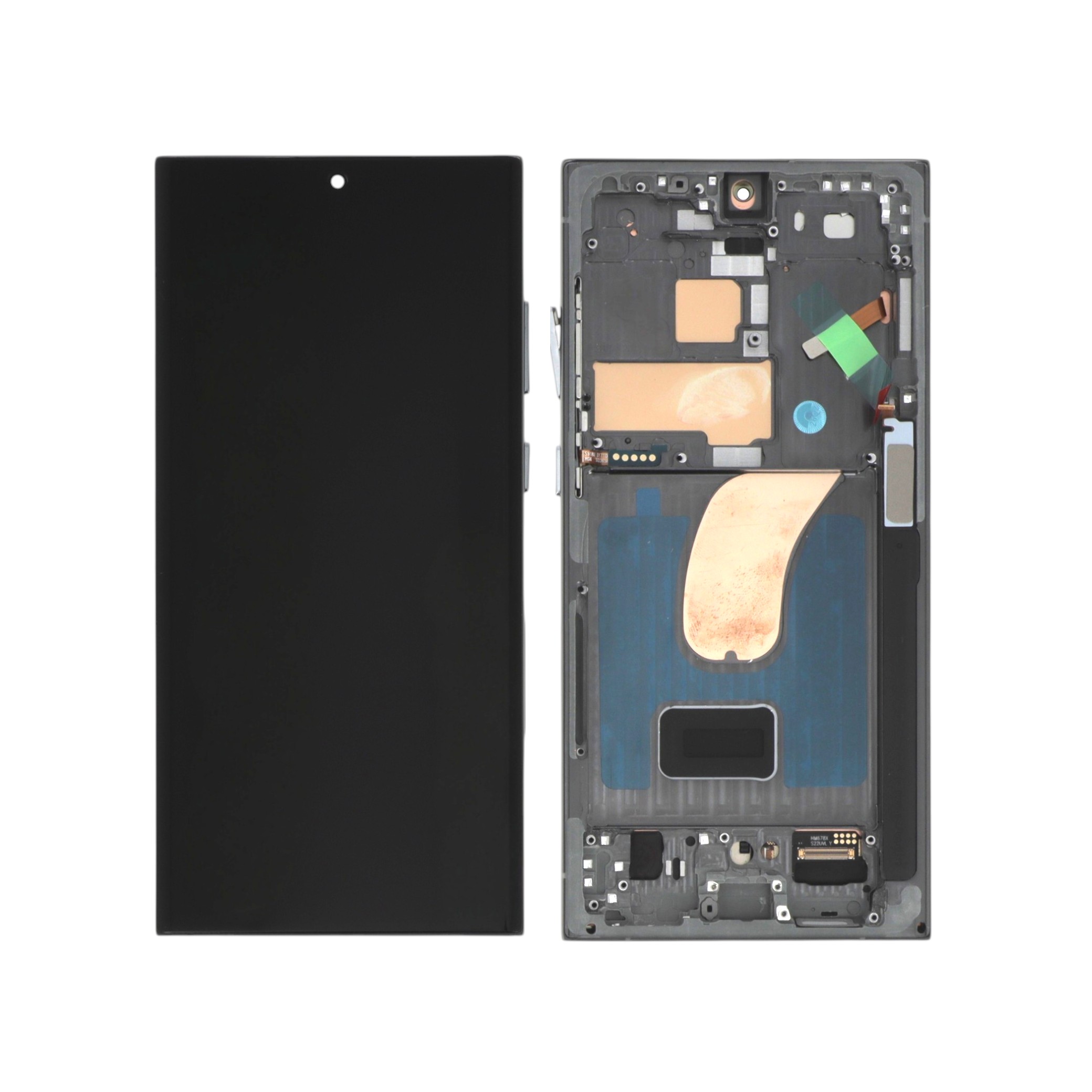Display complet Samsung Galaxy S23 Ultra (S918) Verde Soft OLED Compatibil