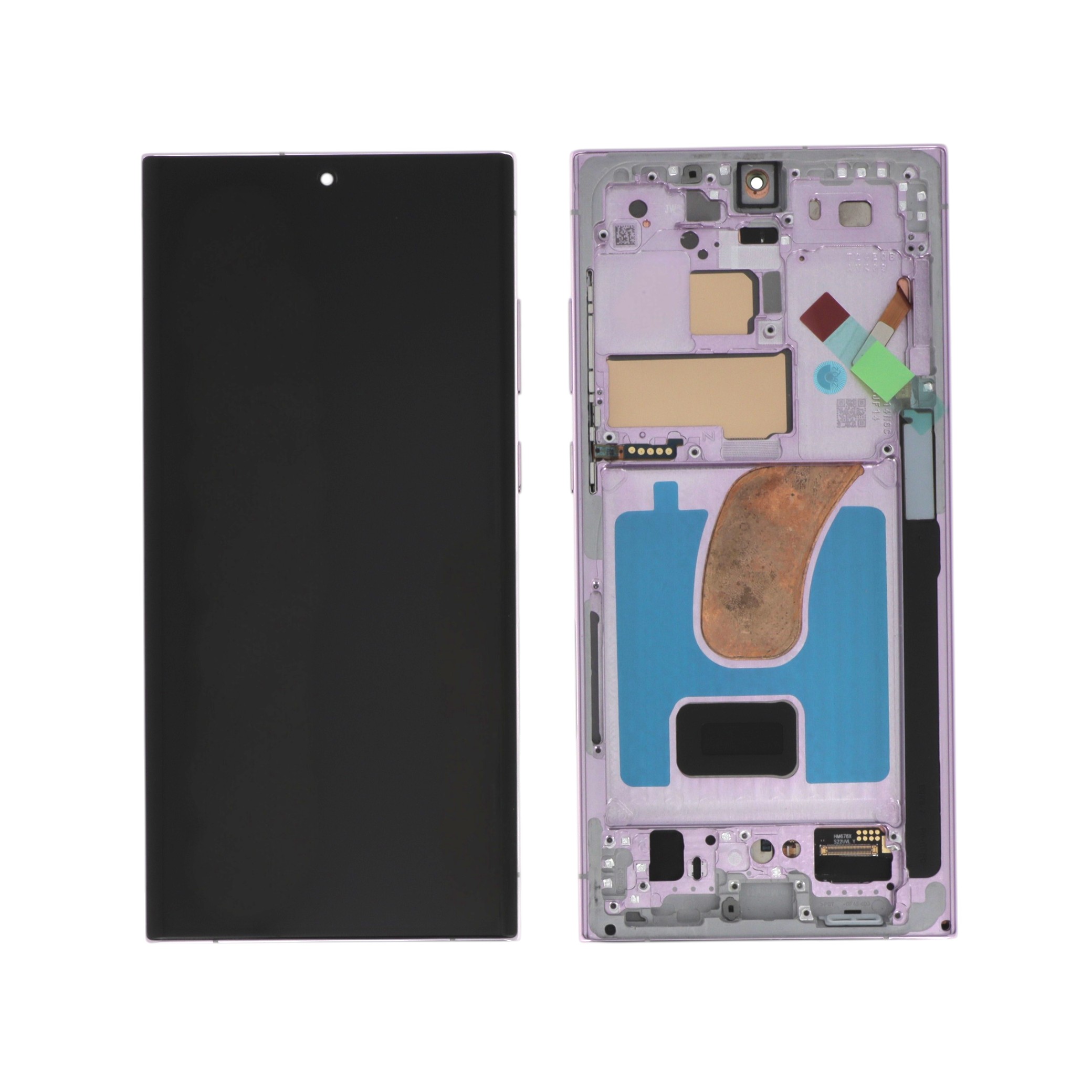 Display complet Samsung Galaxy S23 Ultra (S918) Lavender Soft OLED Compatibil