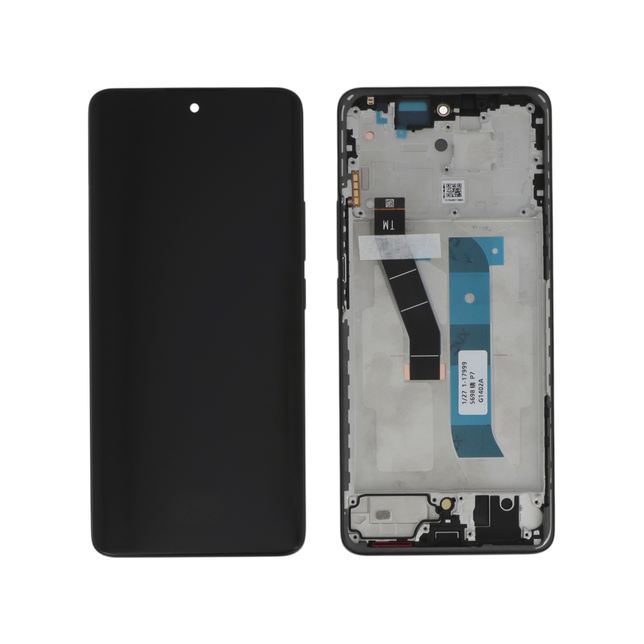 Display complet Xiaomi Redmi Note 15 4G Black Service Pack