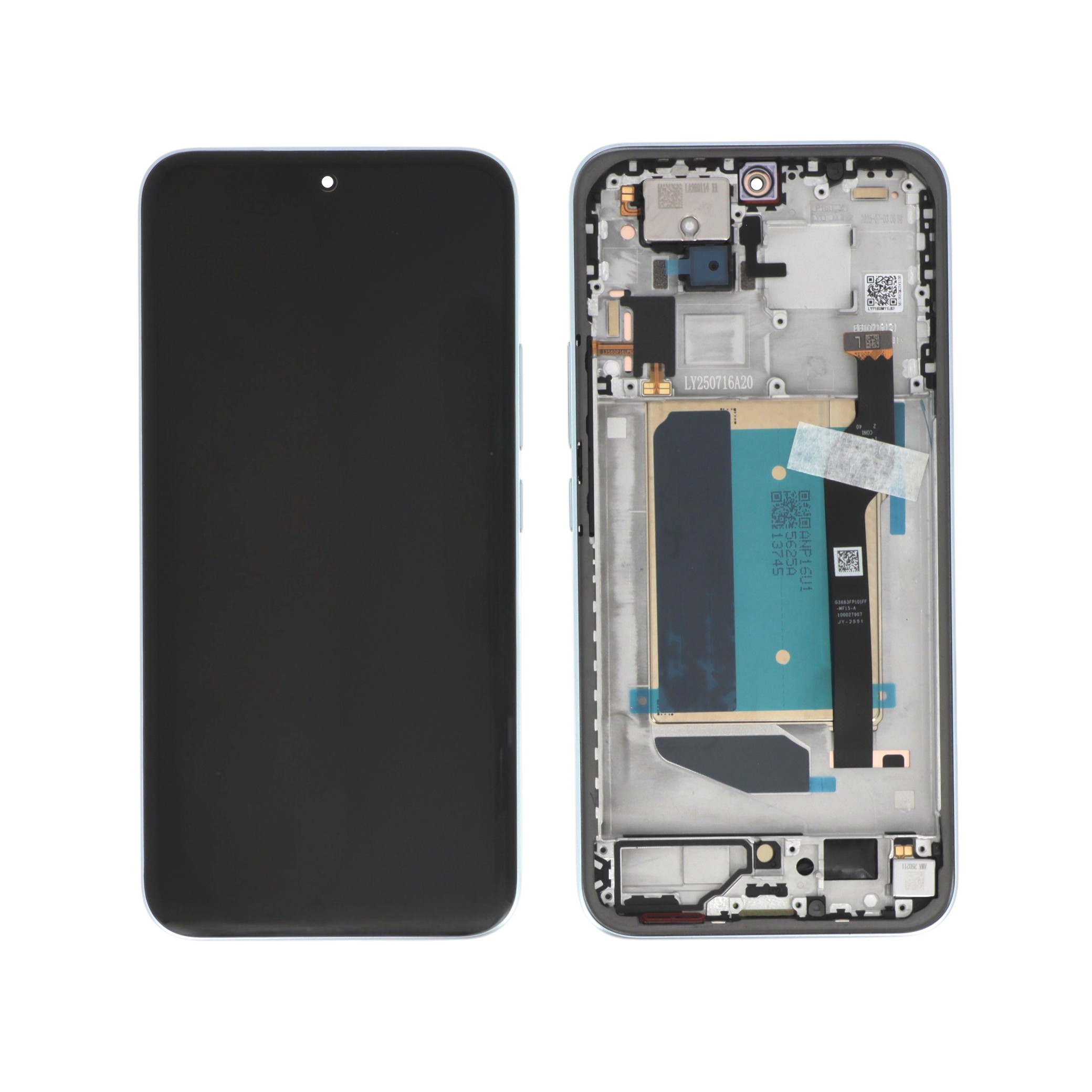 Display complet Blue Xiaomi Redmi Note 15 Pro+ 5G Service Pack