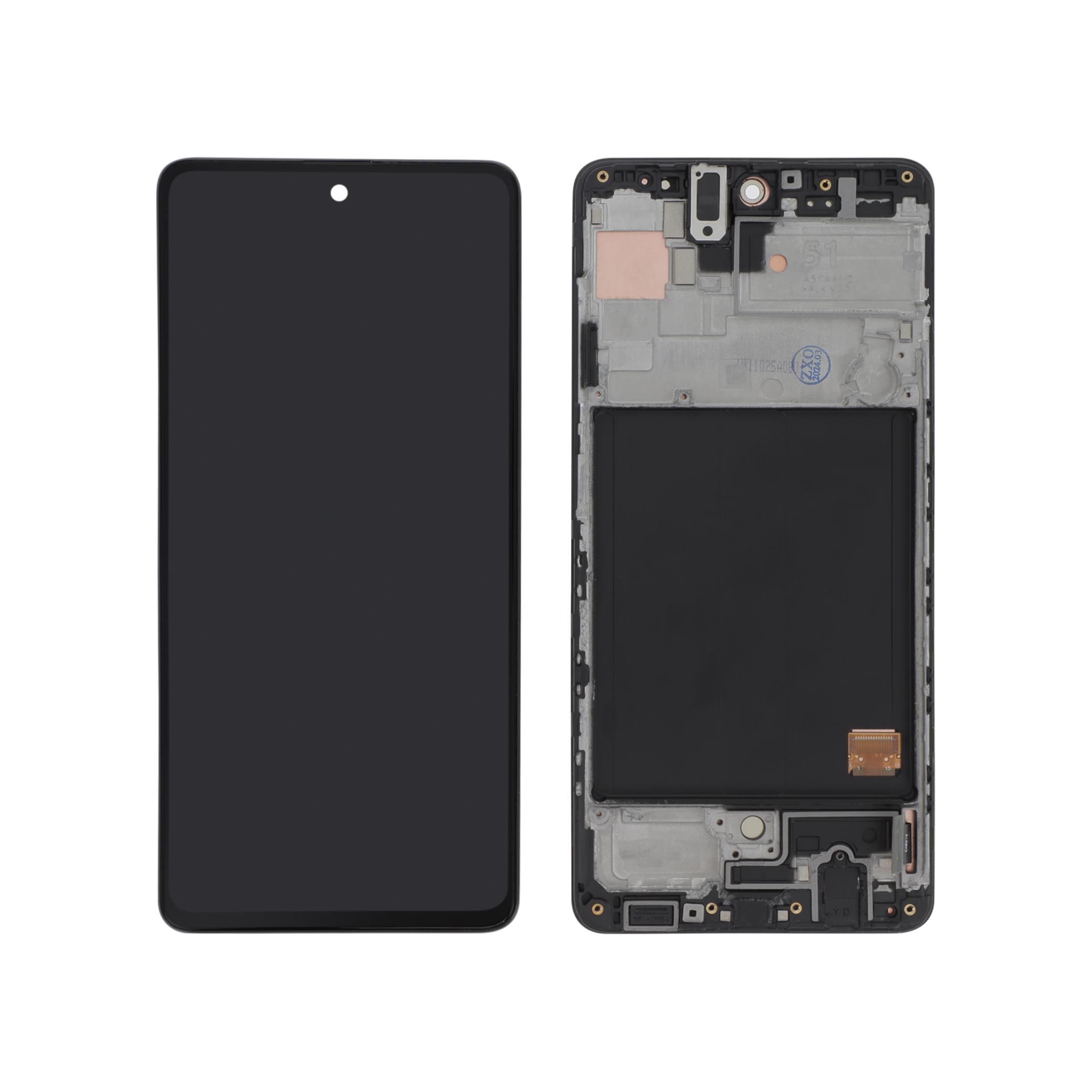 Display complet Samsung Galaxy A51 cu ramă Reconditionat