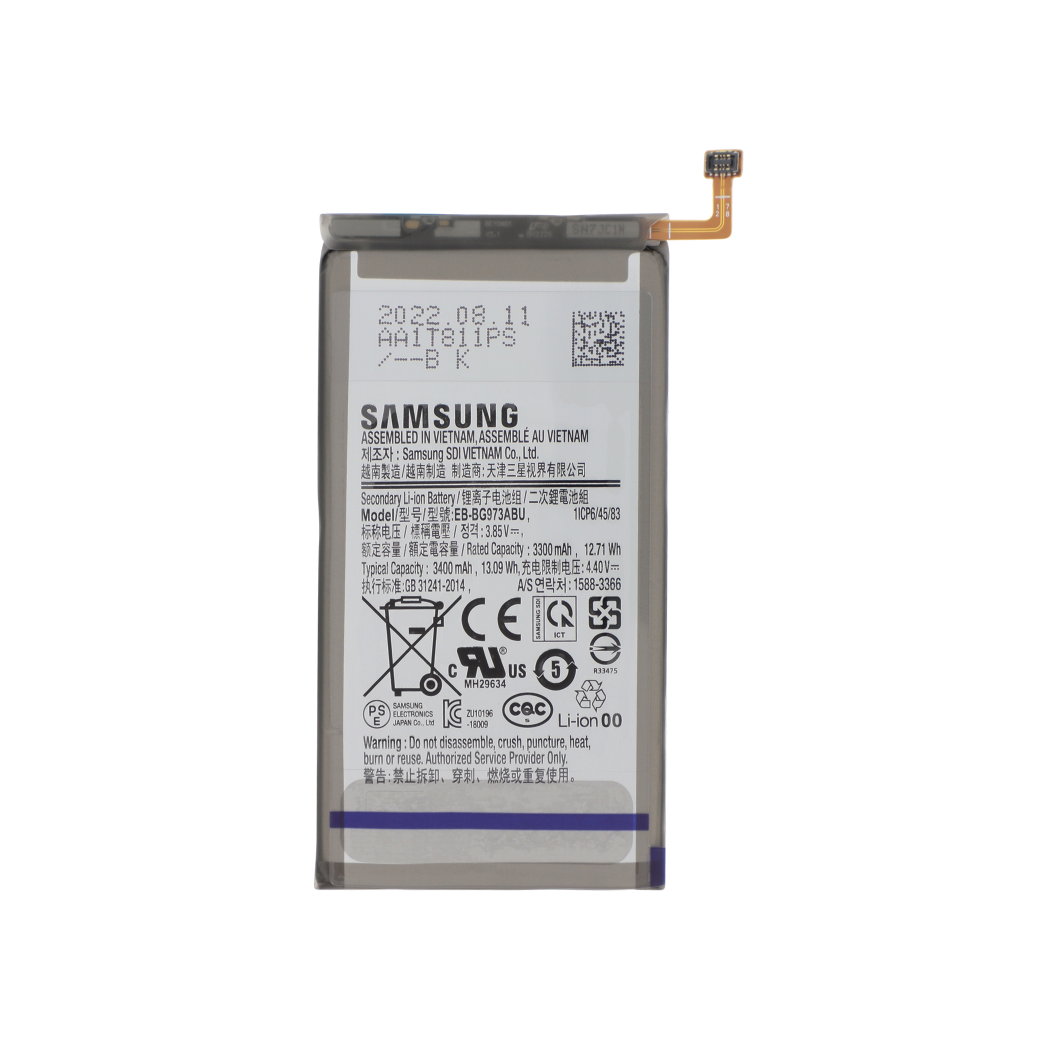 Baterie Samsung Galaxy S10 EB-BG973ABU Service Pack