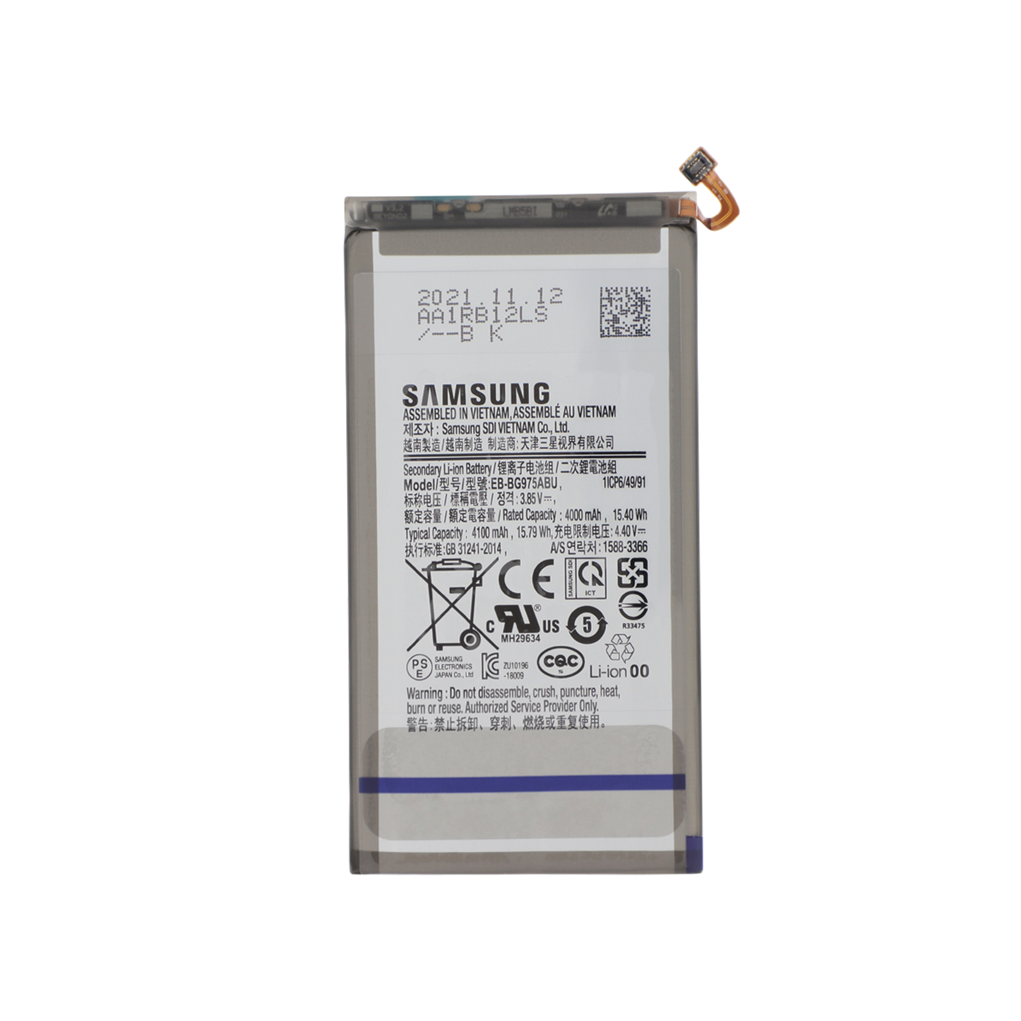 Baterie Samsung Galaxy S10+ EB-BG975ABU Service Pack