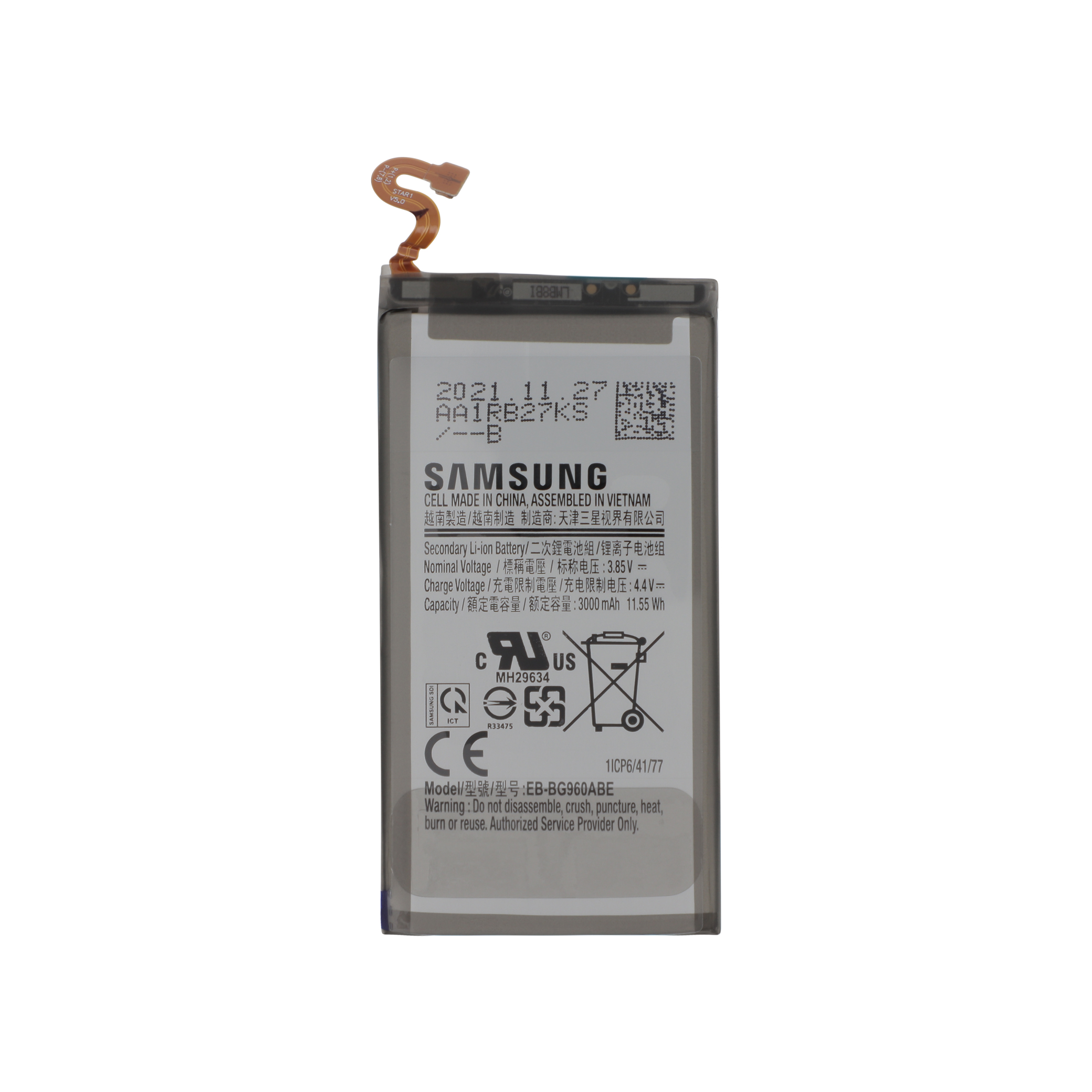 Baterie Samsung Galaxy S9 EB-BG960ABE Service Pack