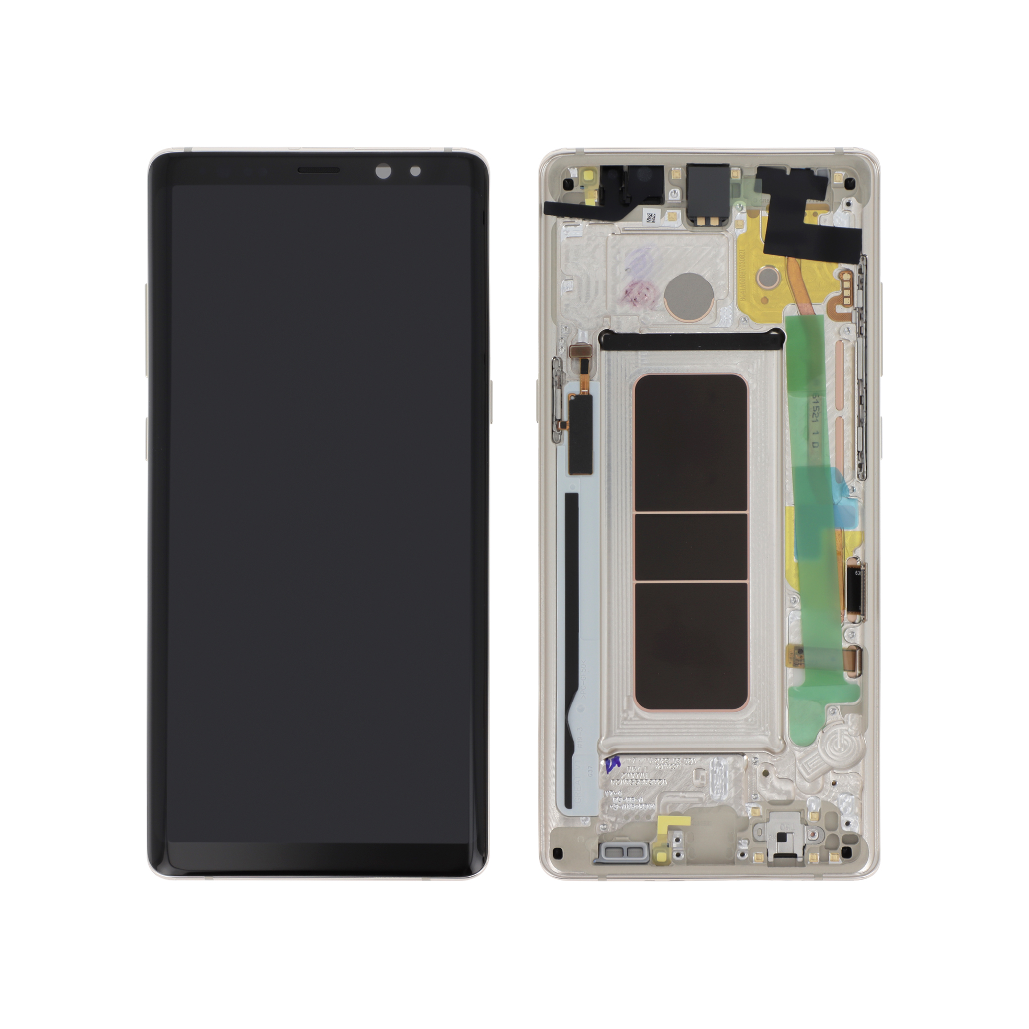 Display complet Samsung Galaxy Note 8 (N950F) Gold Service Pack