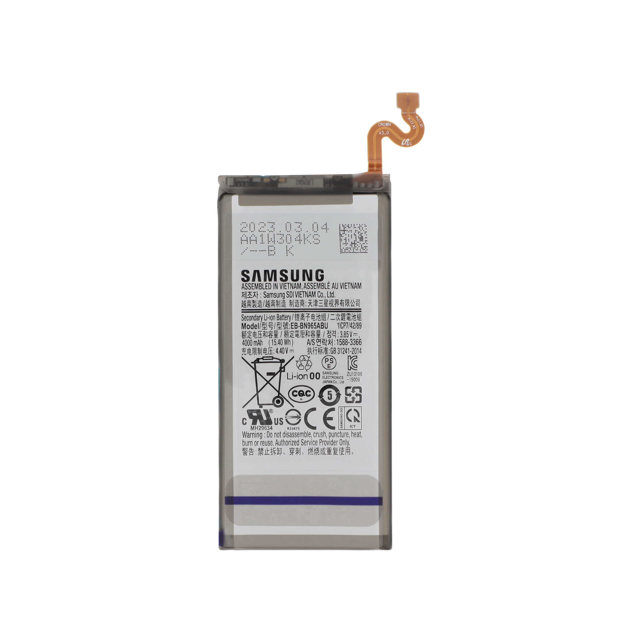 Baterie Samsung Galaxy Note 9 EB-BN965ABU Service Pack