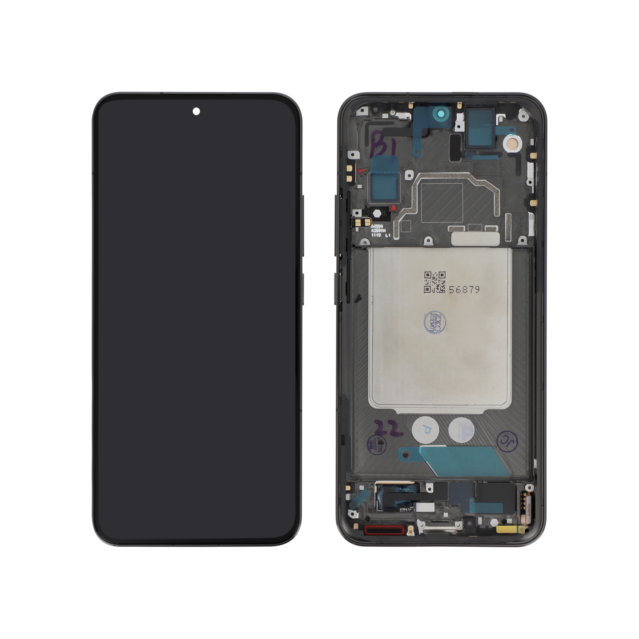 Display complet cu ramă Xiaomi 13 Black Reconditionat