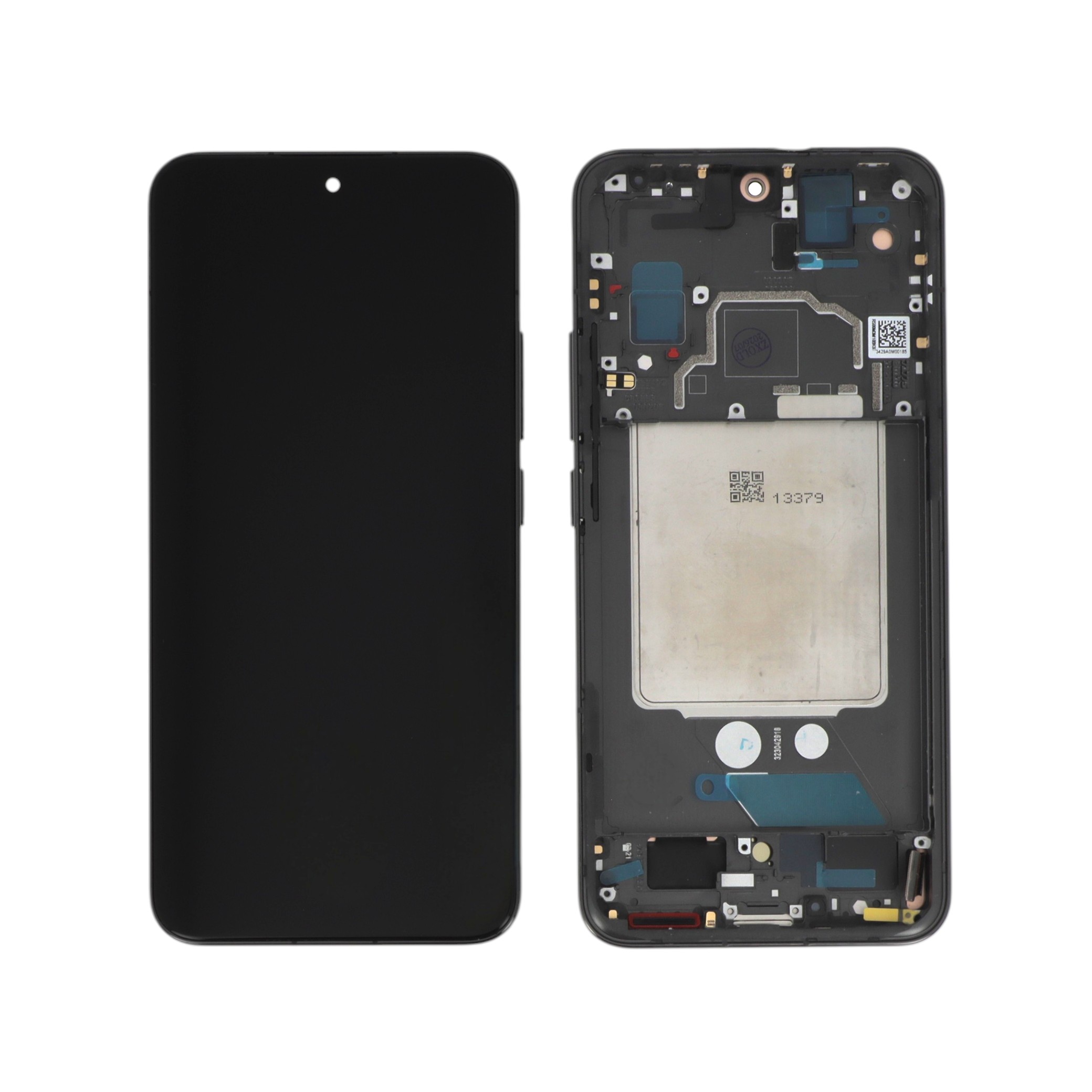 Display OLED complet cu ramă Xiaomi 13 Negru Compatibil