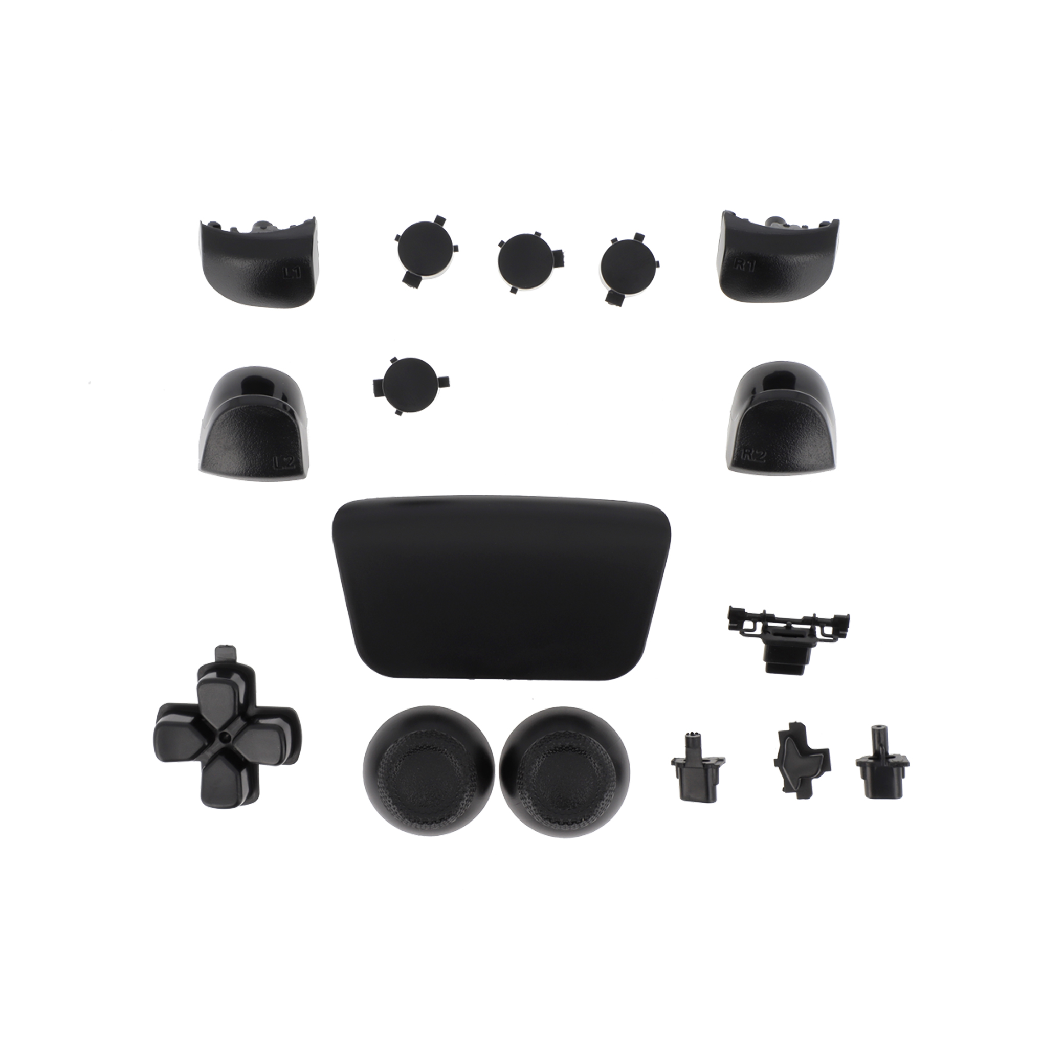 Set butoane 16 piese controller PS5 DualSense Black BDM-020