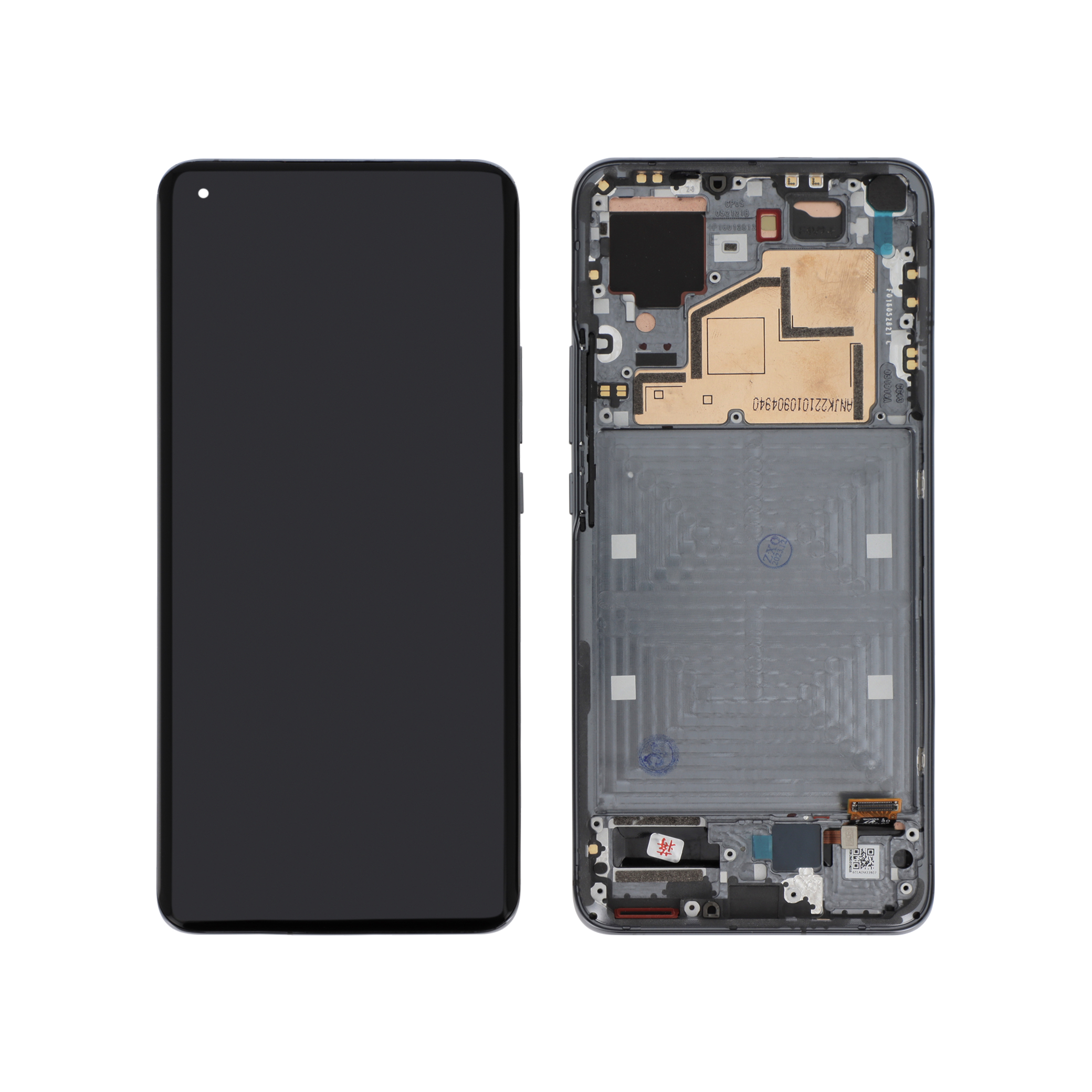 Display complet cu ramă Reconditionat Xiaomi Mi 11 5G Negru