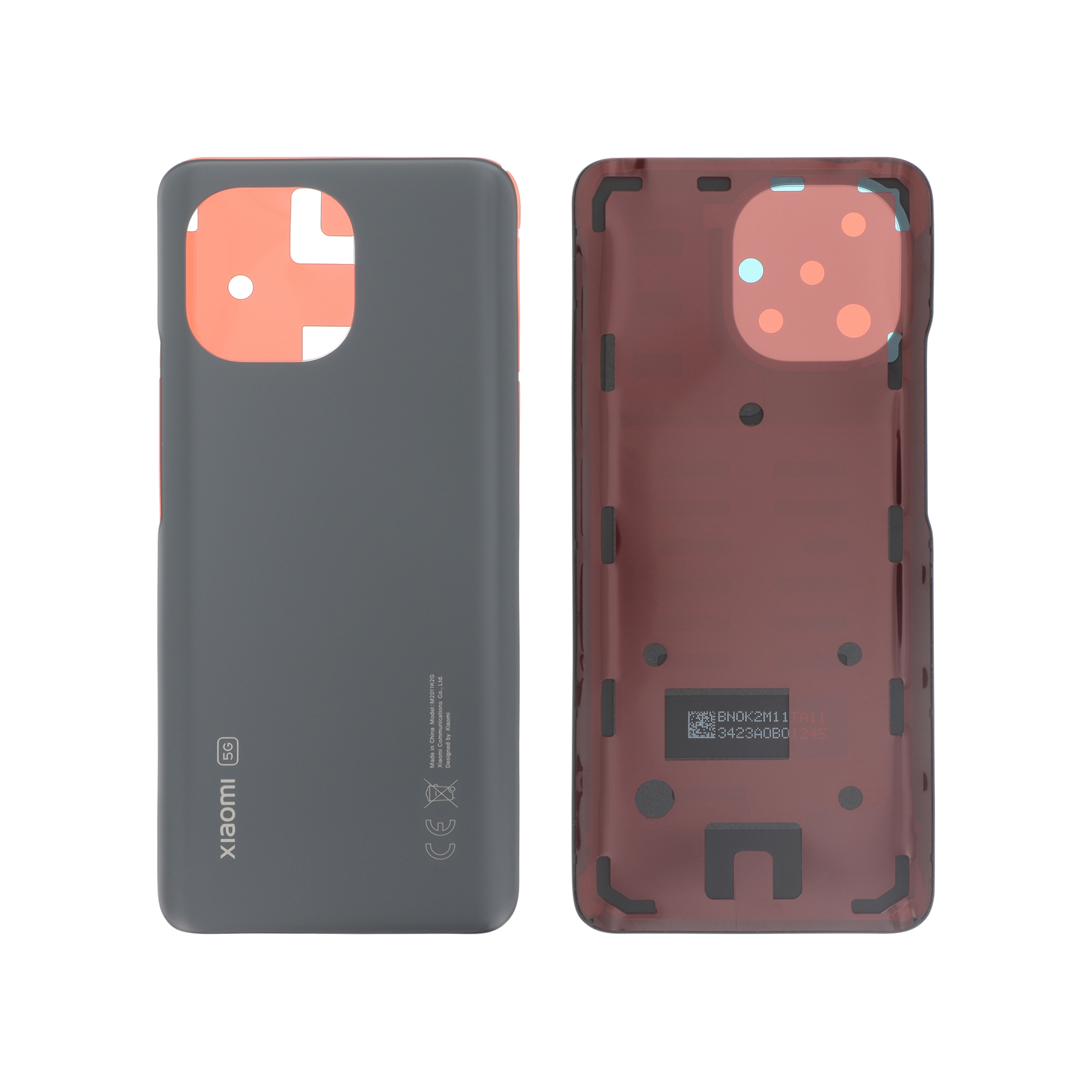 Capac spate Grey Xiaomi Mi 11 5G Service Pack