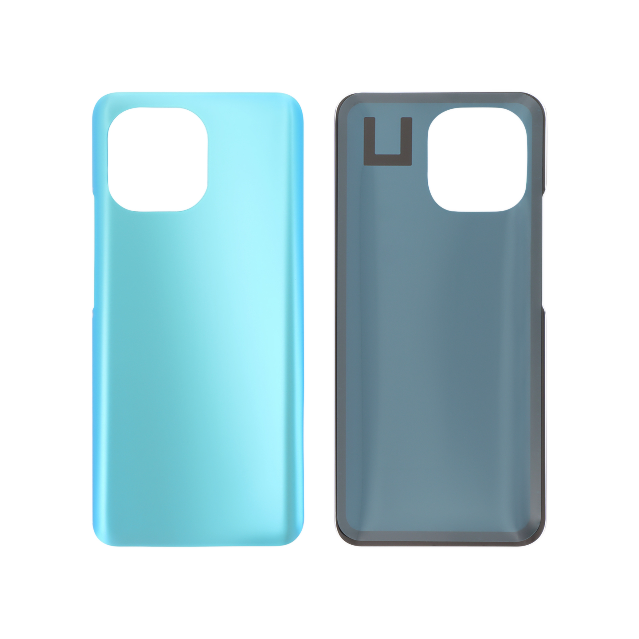 Capac spate Blue Xiaomi Mi 11 5G, fara logo, compatibil
