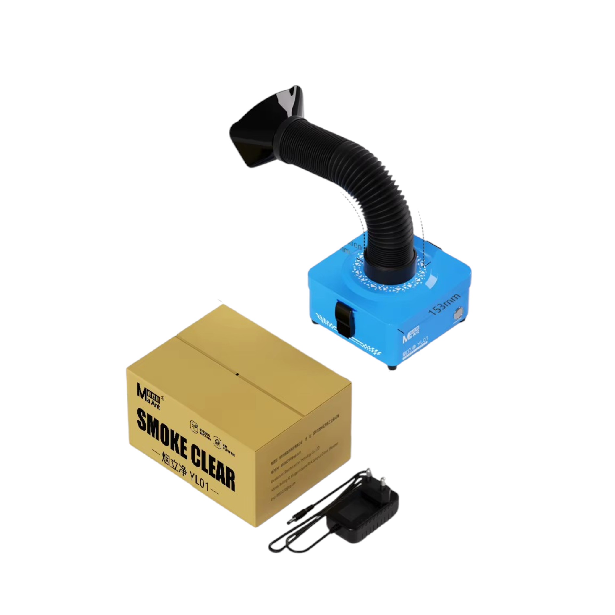 Extractor fum lipire MaAnt YL01 USB-C