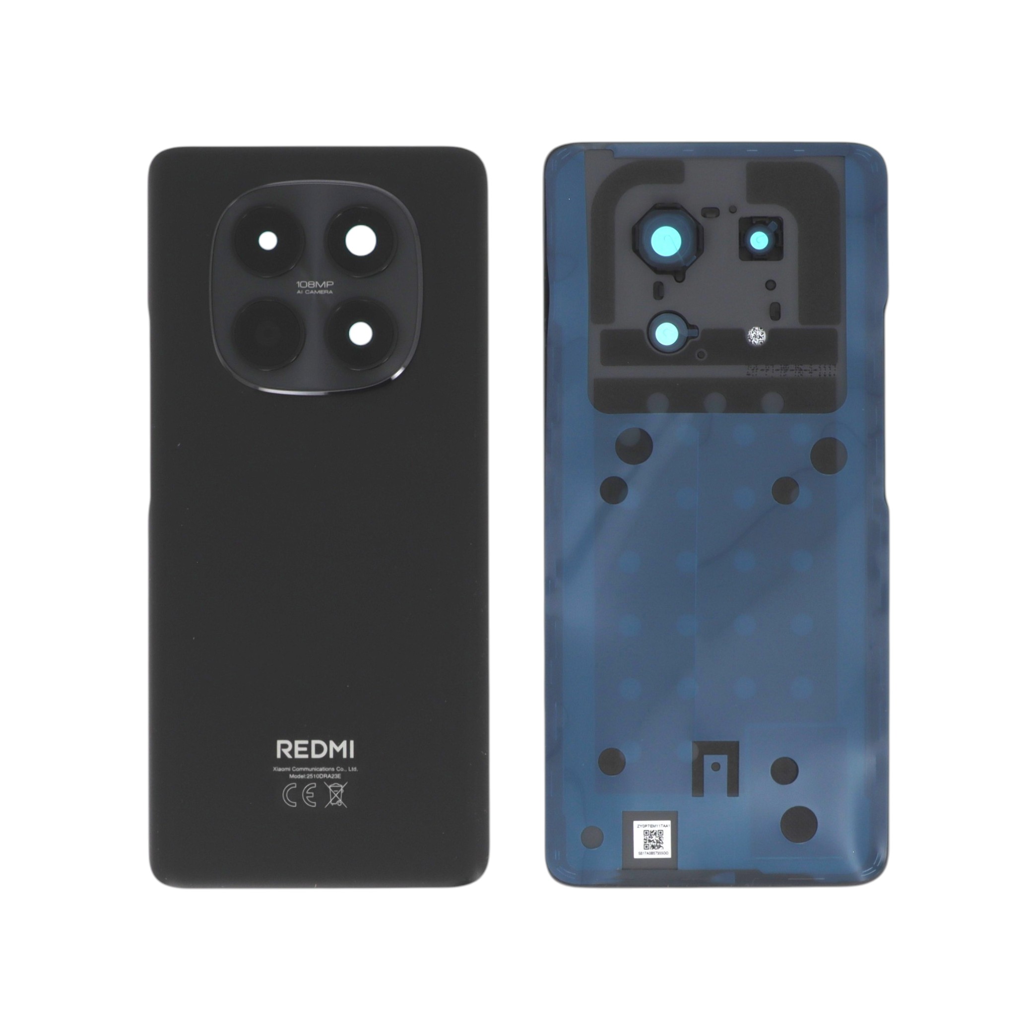 Capac spate Black Xiaomi Redmi Note 15 4G Service Pack