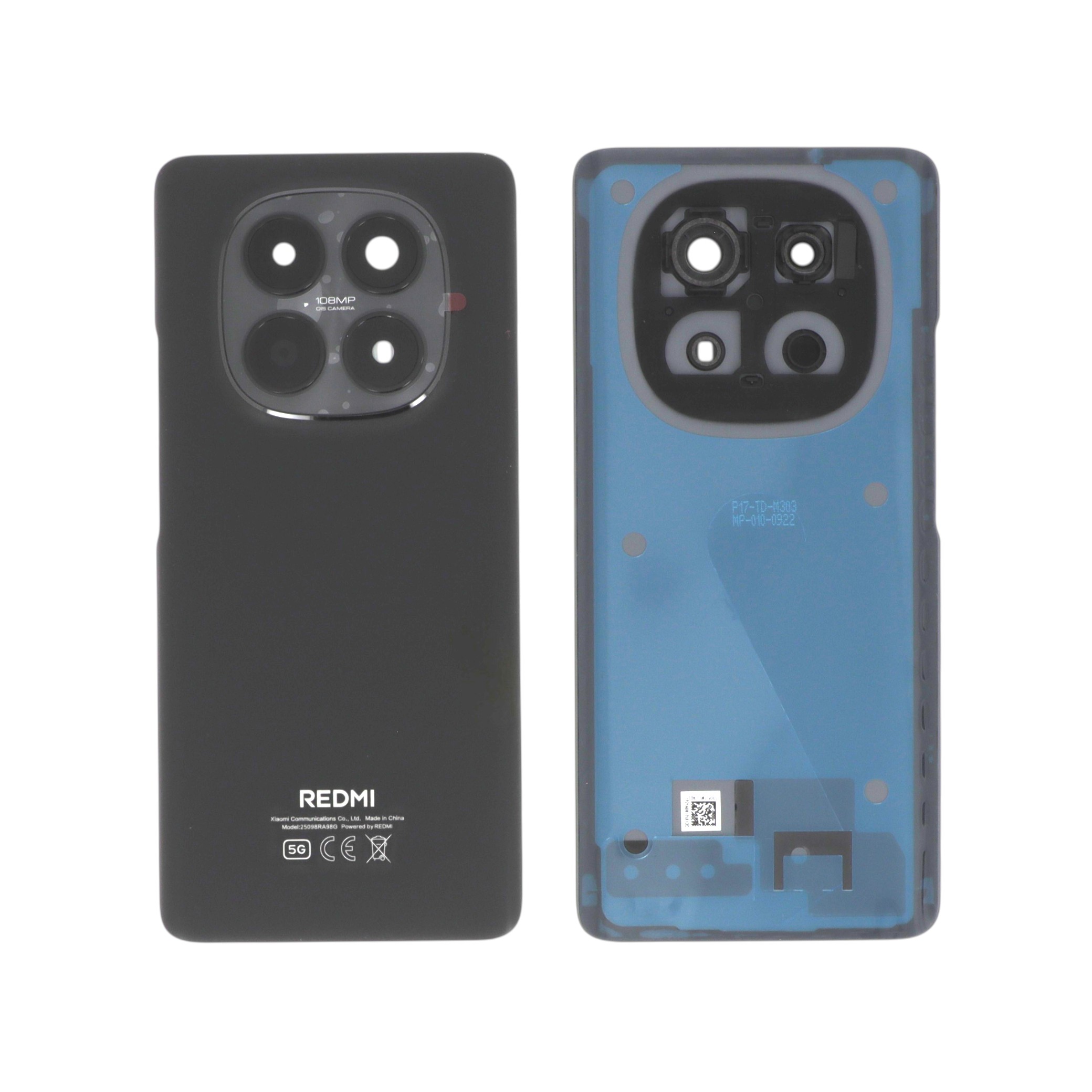 Capac spate Black Xiaomi Redmi Note 15 5G Service Pack
