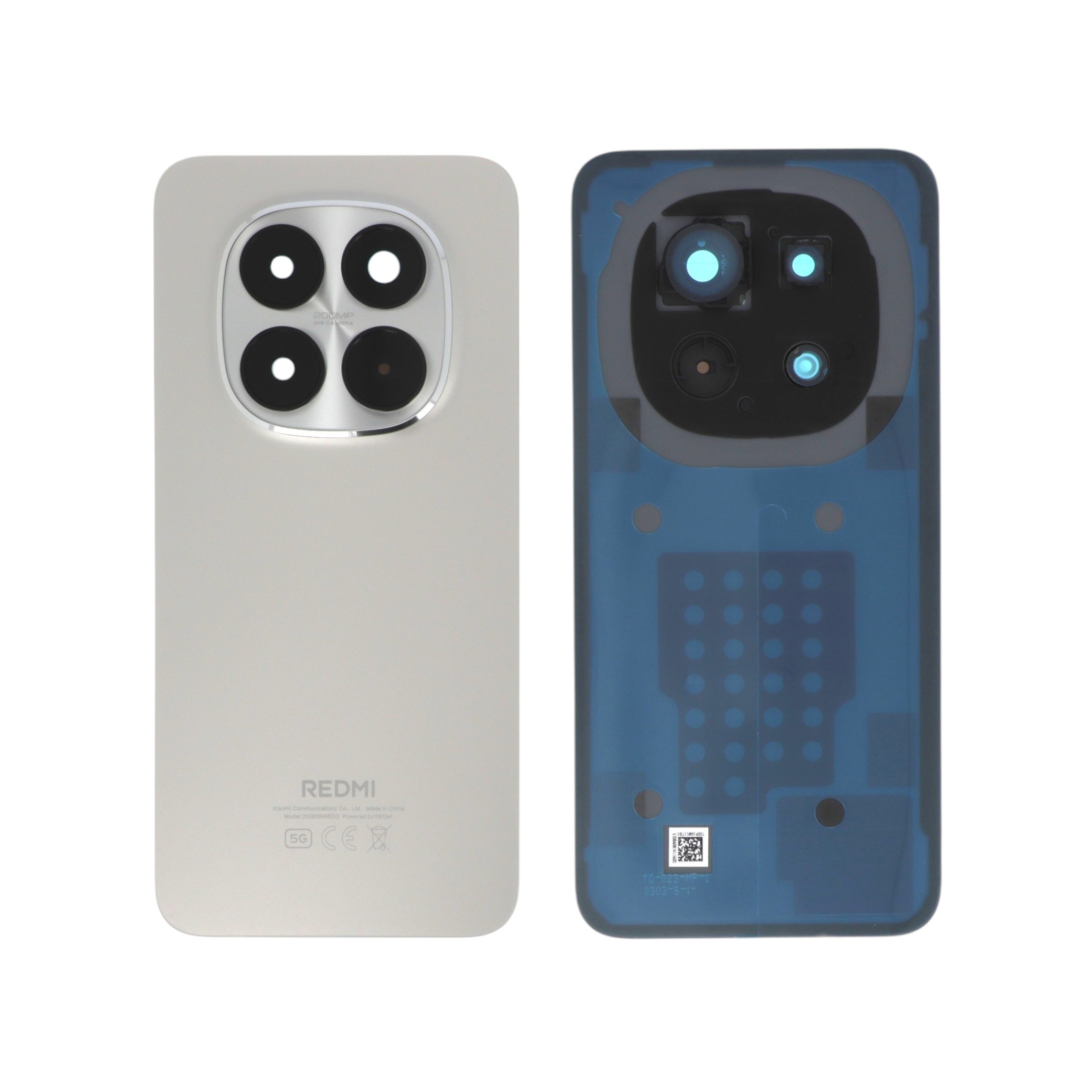 Capac spate Grey Titanium Xiaomi Redmi Note 15 Pro 5G Service Pack